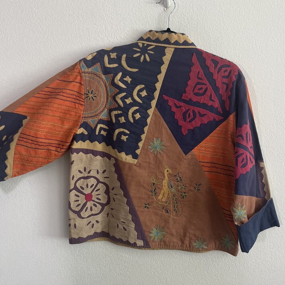 Vintage Silver Stream Patchwork Jacket - Picture 5 of 8